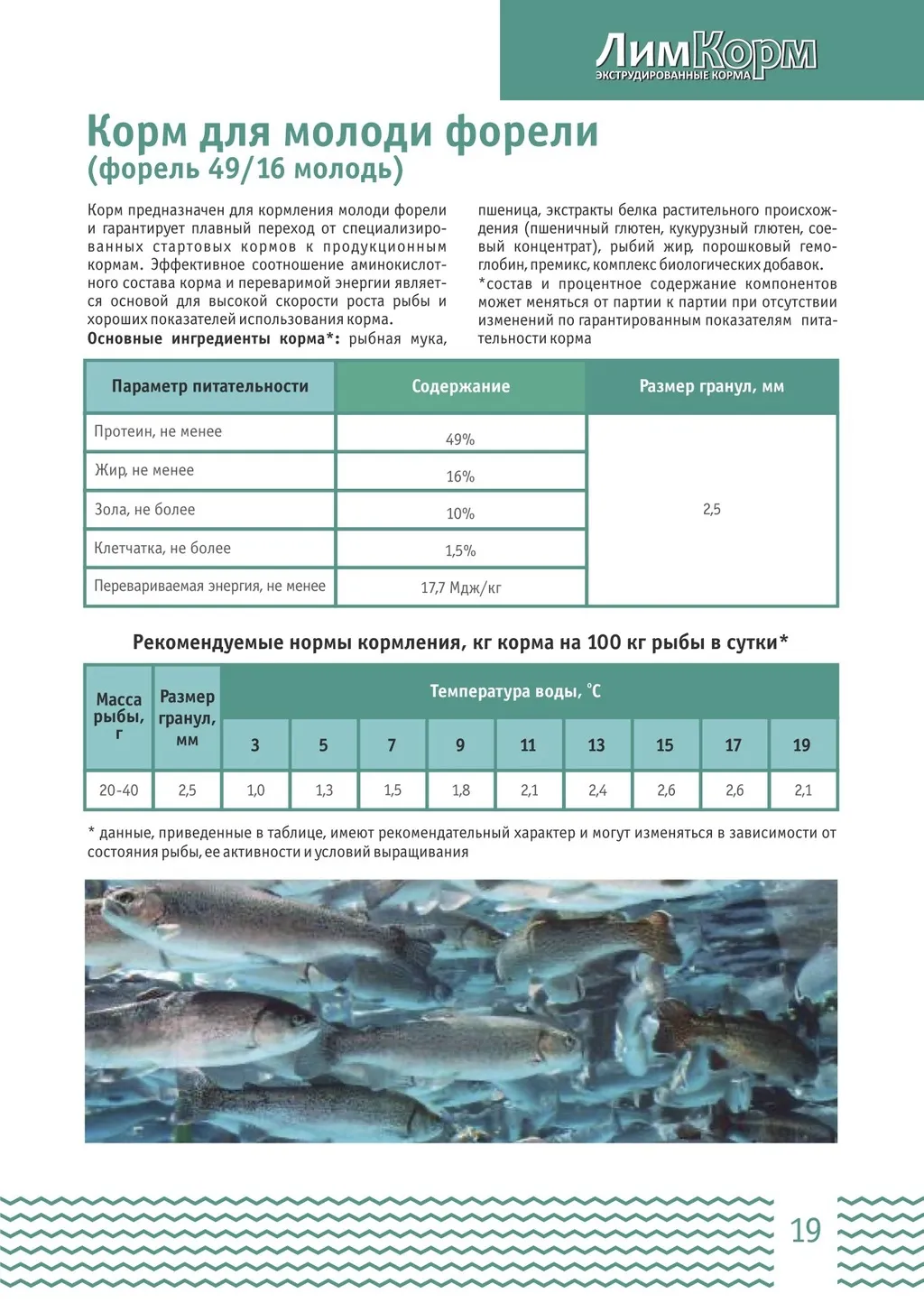корма для осетровых рыб (ЛимКорм) в Наро-Фоминске 4